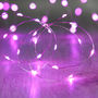 20 Pink Micro Fairy Lights, thumbnail 1 of 2