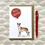 Rough Collie Smooth Collie Christmas Card, thumbnail 2 of 3