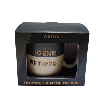 The Legend Has Retired Ceramic Mug | Funny Retirement Gift For Him, 3 of 3