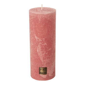 Blush Pink Pillar Candle, 3 of 3