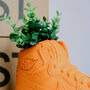 Handmade Basketball Sneaker Trainer Plant Pot Vase, thumbnail 3 of 12