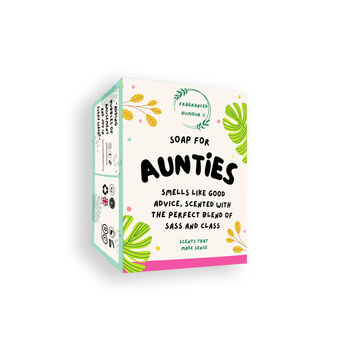 Soap For Aunties Funny Novelty Gift, 5 of 5