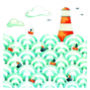 Lighthouse And Sailboats Nautical Birthday Card, thumbnail 3 of 3