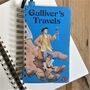 'Gullivers Travels' Upcycled Notebook, thumbnail 1 of 4