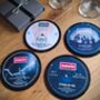 Oasis Vinyl Record Coasters | Noel Gallagher | High Flying Birds | Brit Pop, thumbnail 3 of 9