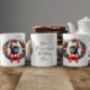 Personalised French Bulldog Christmas Wreath Dog Mug, thumbnail 2 of 2
