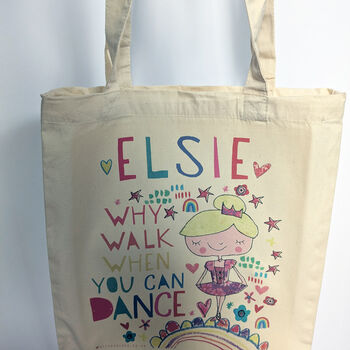 Personalised Dancer Bag, 5 of 8