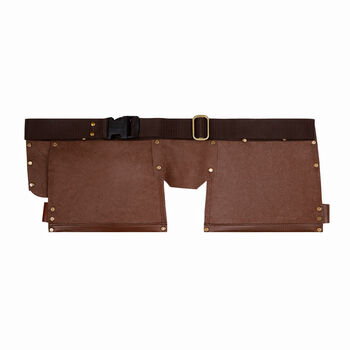 Personalised Brown Leather Tool Belt, 4 of 8