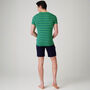 Men's 'Electric Lime' Bamboo Short Pyjama Set, thumbnail 3 of 7