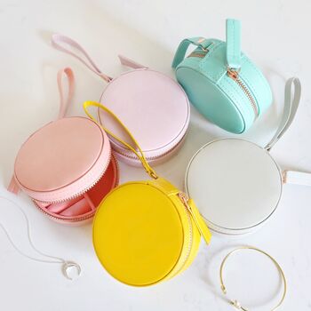 Personalised Constellation Mini Round Jewellery Case, 2 of 9