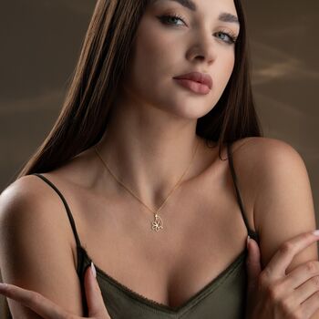 'Proud As A Peacock' Sterling Silver Necklace, 5 of 10