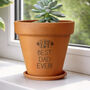 Personalised Gardening Terracotta Plant Pot, thumbnail 4 of 9