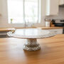 Bumble Bee Cake Plate With Marble Insert, thumbnail 1 of 2