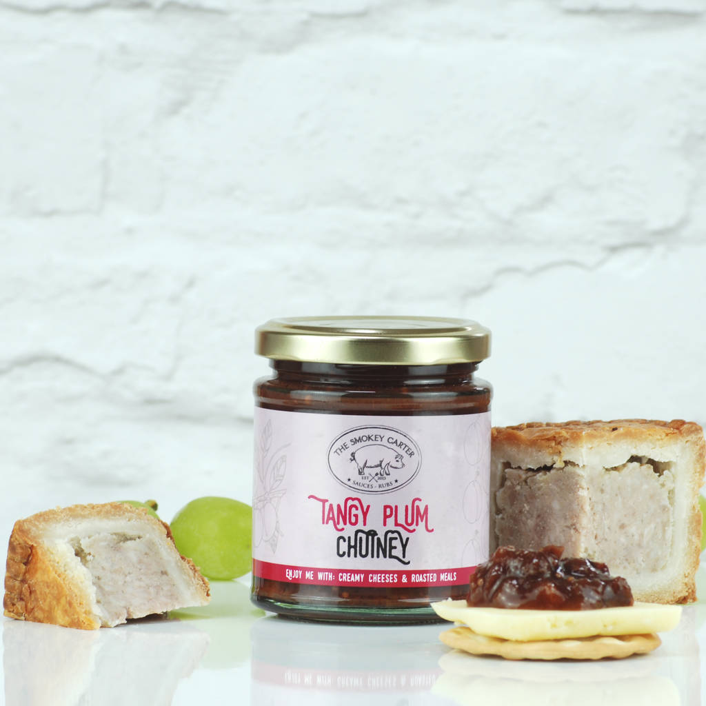 Christmas Spiced Fruit Chutney Gift Set By The Smokey Carter