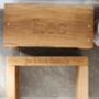 Children's Engraved Oak Kitchen Stepstool, thumbnail 5 of 12