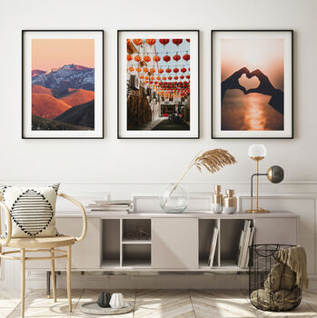 A Set Of Three Prints 'Use Your Own Travel Photos', 4 of 8