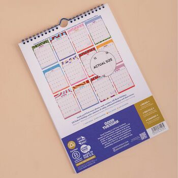 2027 Calendar | Colour Flow | A4, 6 of 7