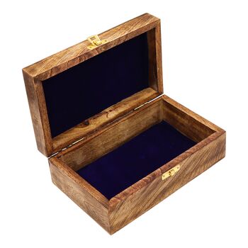 Engraved Tree Of Life Wooden Jewellery Box, 4 of 11