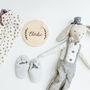 Personalised Baby Name Wooden Announcement Sign, thumbnail 3 of 7