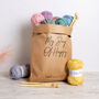 Union Jack Blanket Pastel Intermediate Knitting Kit, thumbnail 12 of 12