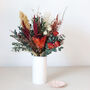 Ruby Autumn Hand Tied Dried Flower Bouquet, thumbnail 4 of 5