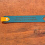 Engraved Leather Bookmark Personalized Gift For Reading, thumbnail 4 of 6