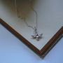 Bumble Bee Necklace In Silver Or Gold, thumbnail 6 of 9