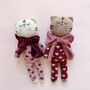 Handmade Heart Print 'Love Cats' For Baby, thumbnail 2 of 7