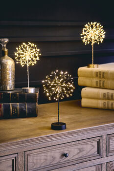 Multi Branch Starburst Table Light Gold Or Silver Colour, 5 of 6