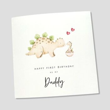 1st Birthday Card As My Daddy, 2 of 4