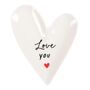 Love You Heart Trinket Dish, thumbnail 2 of 4