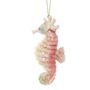 Pink Glitter Seahorse Shaped Bauble, thumbnail 2 of 2