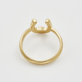 Gold Lucky In Love Ring, 4 of 8