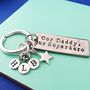 Personalised Our Daddy Our Superhero Keyring, thumbnail 4 of 7