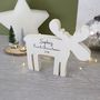 First Christmas Moose Decoration, thumbnail 6 of 6