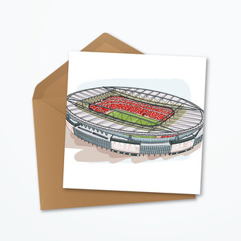 Arsenal Personalised Birthday Card, 5 of 6