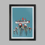 The Hurt Locker Cycling Poster Print, thumbnail 1 of 4