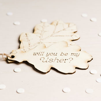 'Be My Usher' Leaf, 6 of 6