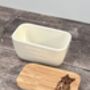 Cat White Butter Dish, thumbnail 2 of 4