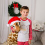 Personalised Nordic Kids Christmas Pyjamas, thumbnail 2 of 12