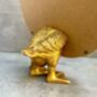 Gold Duck Leg Tabletop Mirror Round Vanity Accent Decor, thumbnail 8 of 8