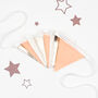 Rose Gold And Peach Felt Bunting, thumbnail 1 of 3