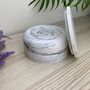 Grey Marbled Wide Smooth Storage Pot With Lid, thumbnail 4 of 7