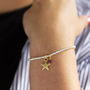 Personalised Gold Plated Star Beaded Charm Bracelet, thumbnail 5 of 10