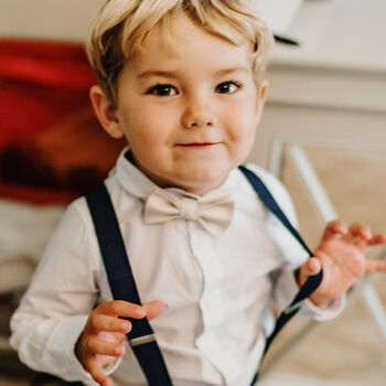 30 Colours Personalised Child Bow Tie Wedding Page Boy, 2 of 11