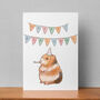Guinea Pig First Birthday Card, thumbnail 1 of 2