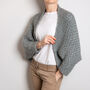 Winter Shrug Easy Crochet Kit, thumbnail 1 of 10