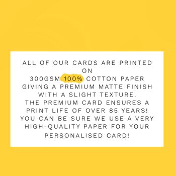 Personalised Love You More Than Card, 2 of 2