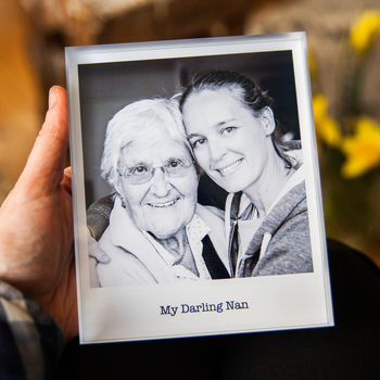 Personalised Photo Acrylic Block For Grandparents, 7 of 12