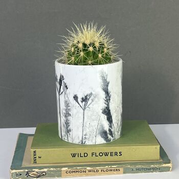 Personalised Wildflower Meadow Printed Pot, 5 of 11